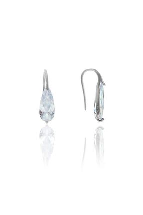گوشواره نقره سفید زنانه 925 عیار Söğütlü Silver - کد 3233139