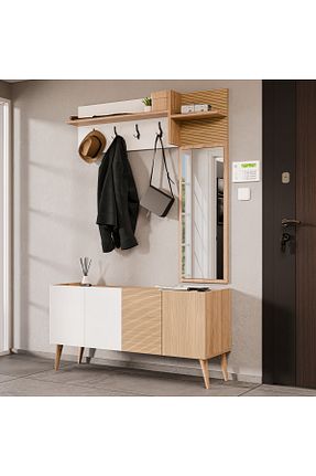قفسه کت قهوه ای Suntalam Mezza - کد 854055619