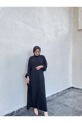 کلاه و ابایا مشکی زنانه بافتنی sarah design - کد 759949188