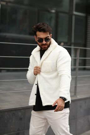 رویه سفید مردانه پنبه پلی استر OTAKU - کد 203326869