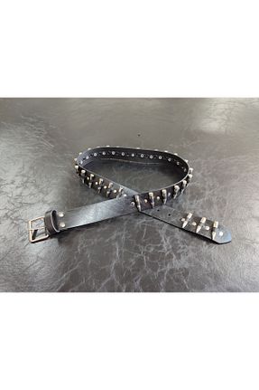 کمربند مشکی زنانه چرم مصنوعی Aksesuar - کد 854177851