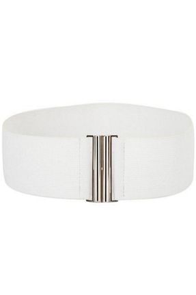 کمربند سفید زنانه پارچه ای BRAND&BELT - کد 854103541