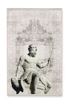 فرش رنگی قابل شستشو Rugs Modern Halı - کد 854111893