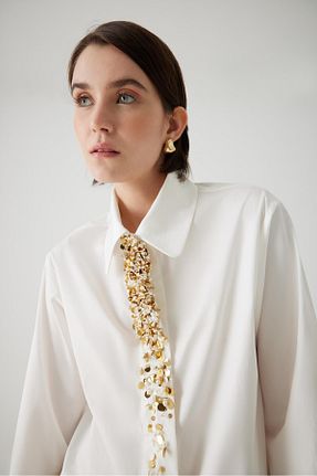 پیراهن نباتی زنانه رگولار Exquise - کد 854137114