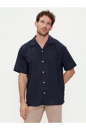 پیراهن سرمه ای مردانه رگولار Jack & Jones - کد 827037635