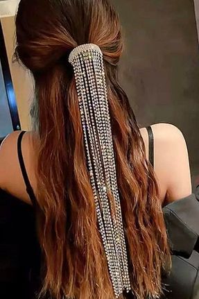 گیره سر زنانه سنگ کریستال VS ACCESSORY - کد 224294459