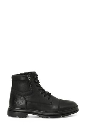 بوت / نیم بوت مشکی مردانه چرم خالص Dockers - کد 854258512