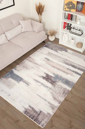 فرش بژ زیره ضد لغزش Serente Home - کد 831909510