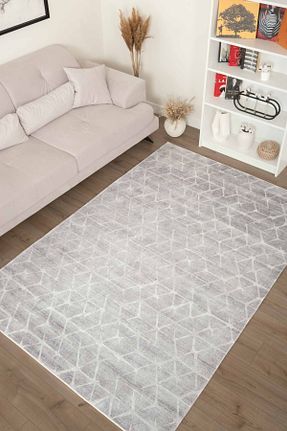 فرش بژ زیره ضد لغزش Serente Home - کد 831912063