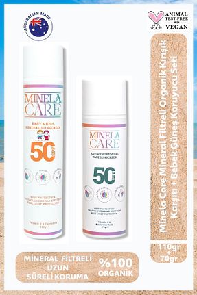 کرم ضد آفتاب صورت SPF 50 + Minelacare - کد 735165102