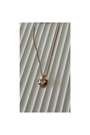گردنبند استیل ( فولاد ) طلائی زنانه استیل (فولاد) ParlaTakıAksesuar - کد 854356761