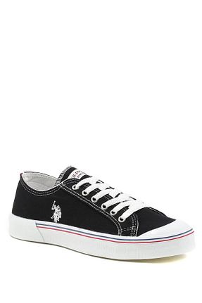کفش اسنیکر مشکی مردانه بند دار U.S. Polo Assn. - کد 854379214