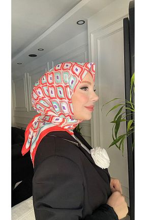 روسری صورتی 90 x 90 Onur - کد 854381644