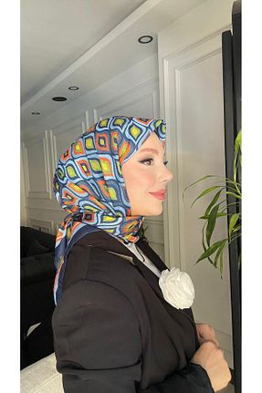 روسری سرمه ای 90 x 90 Onur - کد 854381664