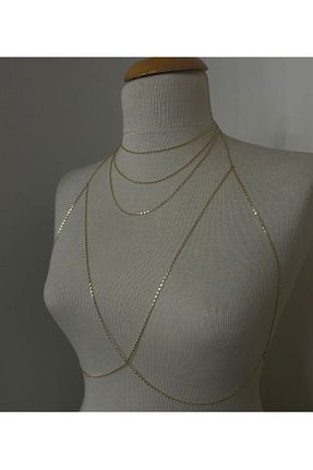 اکسسوری بدن طلائی زنانه روکش طلا pop up store - کد 854412584