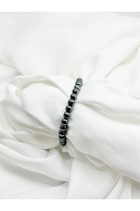 دستبند جواهر طوسی زنانه سنگ طبیعی kehribar point - کد 854416324