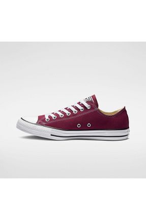 کفش اسنیکر زرشکی زنانه بند دار Converse - کد 81014238