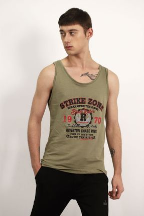 تی شرت خاکی مردانه کد 128017526