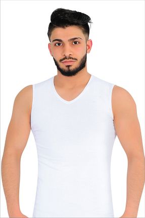رکابی سفید مردانه بدون آستین Genel Markalar - کد 129215439