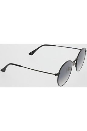 عینک آفتابی مشکی زنانه 50 UV400 فلزی سایه روشن گرد کد 129442616