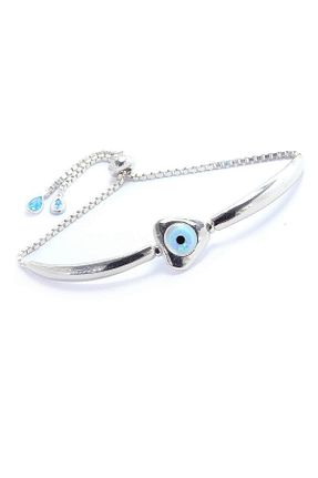 دستبند نقره سفید زنانه 925 عیار Söğütlü Silver - کد 2393235