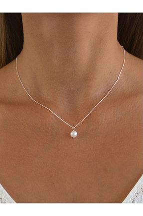 گردنبند نقره زنانه 925 عیار LİNOVE JEWELLERY - کد 762789210
