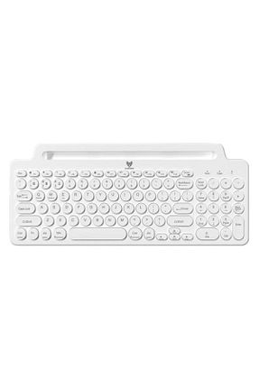 کیبورد سفید Blueforce - کد 737163238