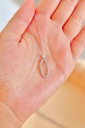 گردنبند جواهر زنانه رودیوم Puffa - کد 854097179