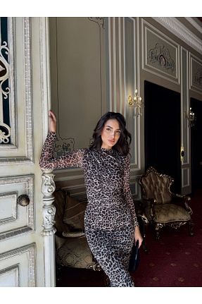 لباس سبز زنانه بافت Sindimoda - کد 854132287