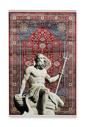 فرش رنگی قابل شستشو Rugs Modern Halı - کد 854121818