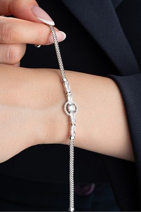 دستبند نقره زنانه 925 عیار Silvano Jewelry - کد 854140265