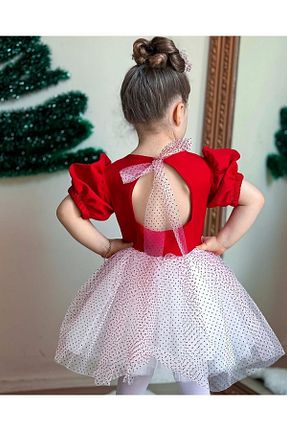 لباس قرمز بچه گانه بافتنی aysimakids - کد 825776863