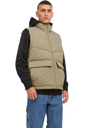 جلیقه بژ مردانه رگولار Jack & Jones - کد 796072161