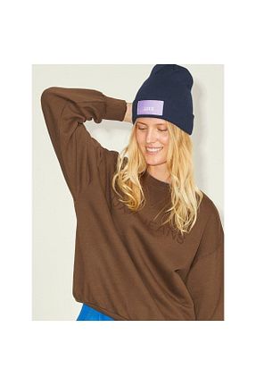 کلاه پشمی سرمه ای زنانه Jack & Jones - کد 802059589