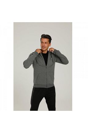 سوئیشرت طوسی مردانه ساده Lumberjack - کد 263348987