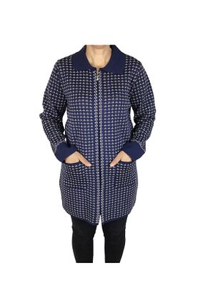 رویه حجاب سرمه ای زنانه سایز بزرگ ECE GİYİM - کد 854176599