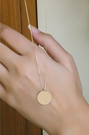 گردنبند طلا زرد زنانه 14 عیار aytekgold - کد 210343803