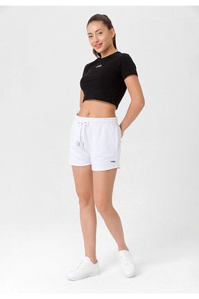 شلوارک و برمودا سفید زنانه Relaxed Looker Club - کد 660541759