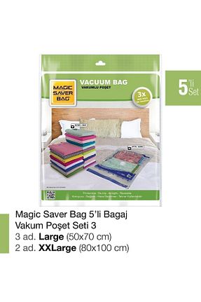 خورجین نارنجی پلاستیک Magic Saver Bag - کد 31526008