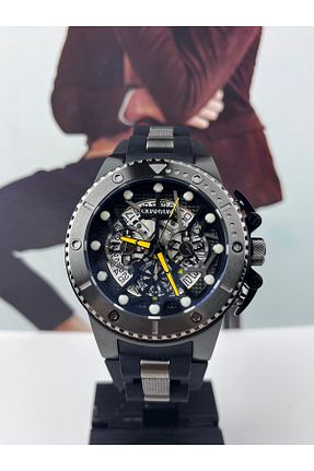 ساعت مچی مشکی مردانه 50 میلی متر Quantum - کد 854379042