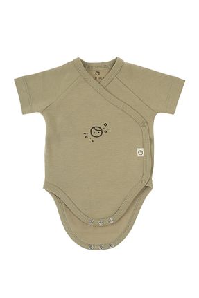 بادی و سرهمی نوزادی خاکی بچه گانه %100 پنبه ارگانیک Little Gusto - کد 163896438