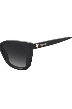 عینک آفتابی مشکی زنانه 54 Love Moschino - کد 834251916