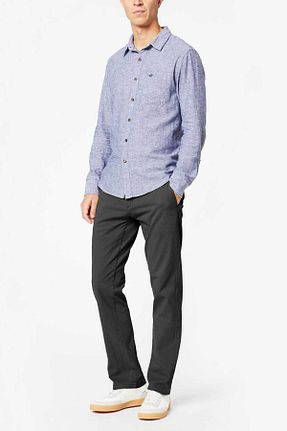 شلوار طوسی مردانه الاستین Dockers - کد 84050819