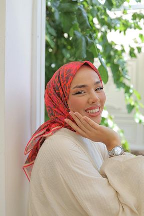 روسری صورتی پنبه ای Silk Home - کد 846968415