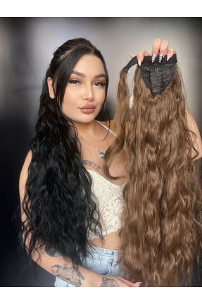 کلاه گیس قهوه ای زنانه Suzan Peruk - کد 853995683