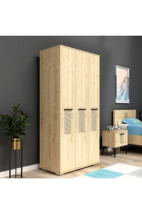 کمد و کمد لباس بژ Kapaklı DemonteHome - کد 854046831