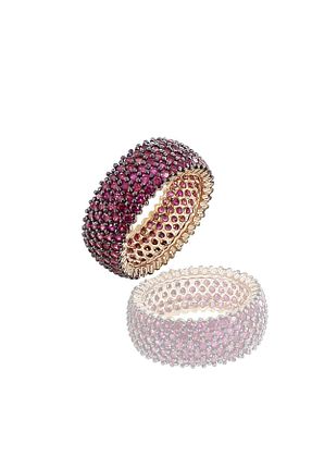 انگشتر نقره سفید زنانه یاقوت Söğütlü Silver - کد 2118433