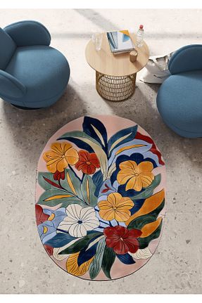 فرش رنگی قابل شستشو Rugs Modern Halı - کد 847075376