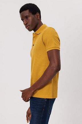 تیشرت زرد مردانه رگولار Lee Cooper - کد 677534492