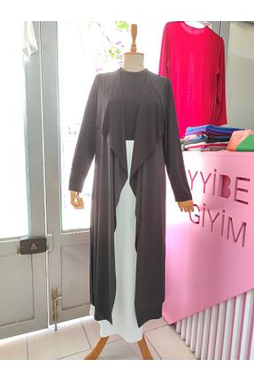 کت حجاب مشکی زنانه Çan TAYYİBE GİYİM - کد 854086089